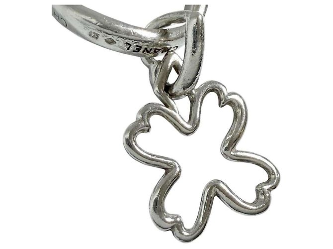 Chanel Damenring aus Silber 925 mit Kleeblatt - Ansicht 6