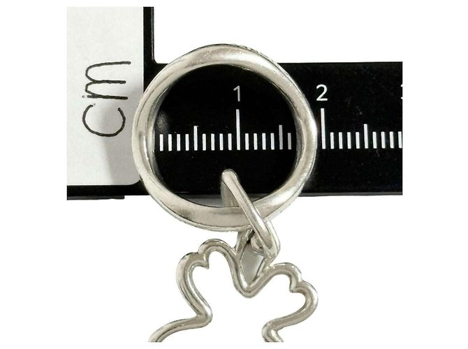Chanel Damenring aus Silber 925 mit Kleeblatt - Ansicht 8