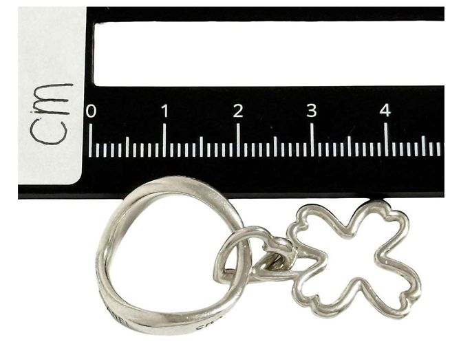 Chanel Damenring aus Silber 925 mit Kleeblatt - Ansicht 9