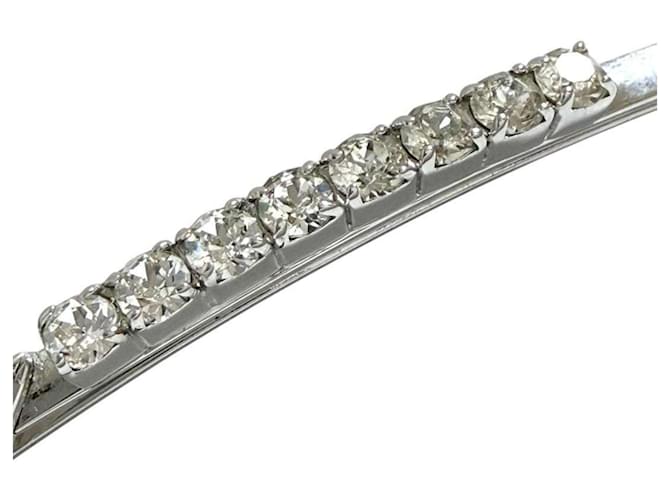 Prada Silberhaarnadel mit Strass - Ansicht 5