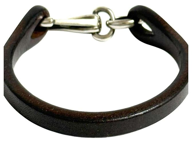 Bracciale charm da uomo Gucci Marrone Argento Marrone scuro - vista 2