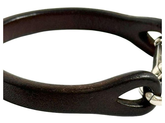 Bracciale charm da uomo Gucci Marrone Argento Marrone scuro - vista 3