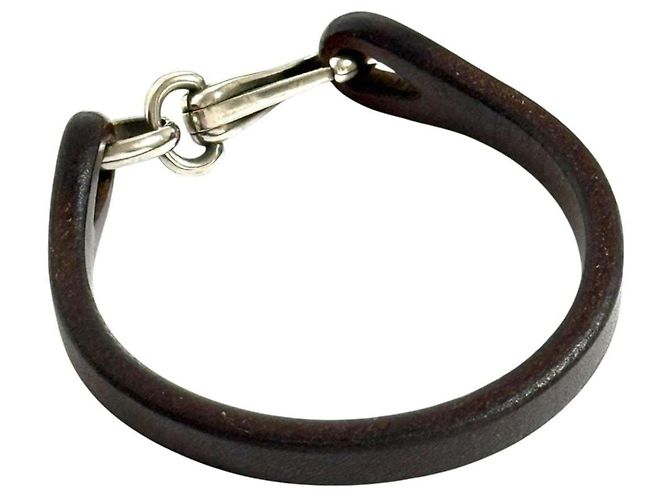 Bracciale charm da uomo Gucci Marrone Argento Marrone scuro - vista 5