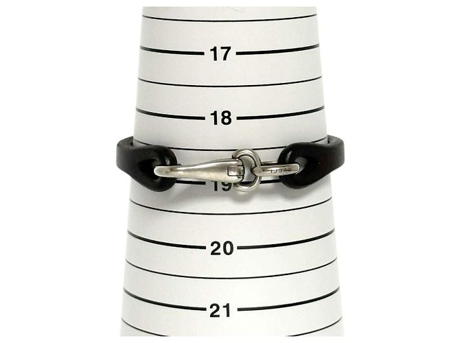 Bracciale charm da uomo Gucci Marrone Argento Marrone scuro - vista 9