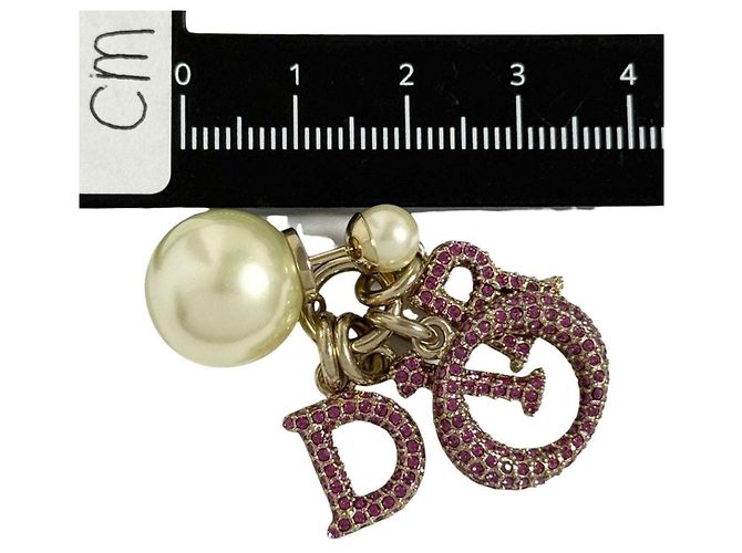Orecchino Singolo Tribal Rosa Christian Dior - vista 9