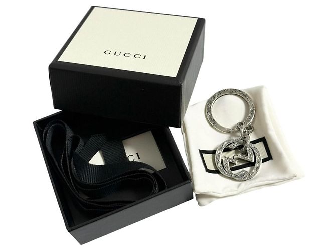 Portachiavi Arabesque da Uomo Gucci in Argento 925 - vista 10
