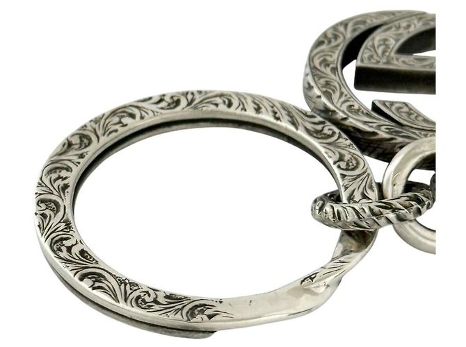 Portachiavi Arabesque da Uomo Gucci in Argento 925 - vista 5