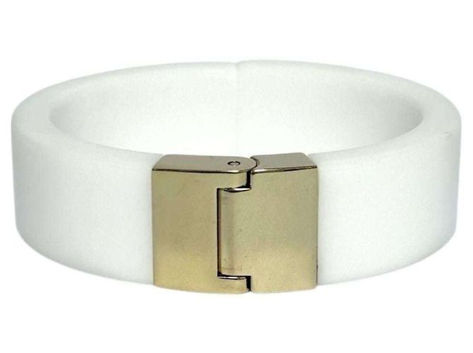 Bracciale bangle in plexiglass da donna Miu Miu Bianco - vista 6