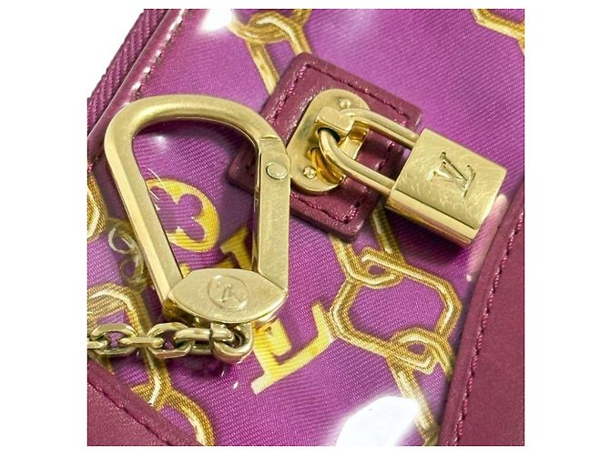 Monedero Louis Vuitton en cuero rojo Roja Burdeos - vista 8
