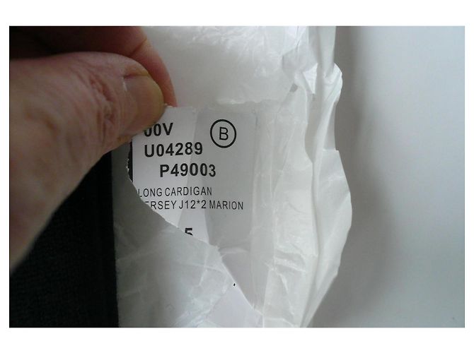 CHANEL Schwarze Weste Neue Löwenknöpfe XXL Wollmischung - Ansicht 4