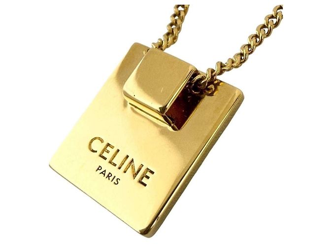 Céline Celine Damen Alphabet Halskette Anhänger Initial A - Ansicht 7