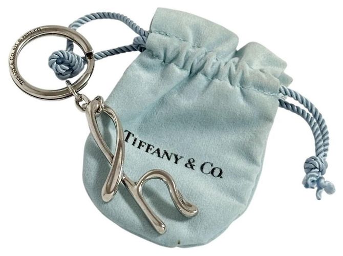 Tiffany & Co Portachiavi Iniziale H Tiffany in Argento 925 - vista 10
