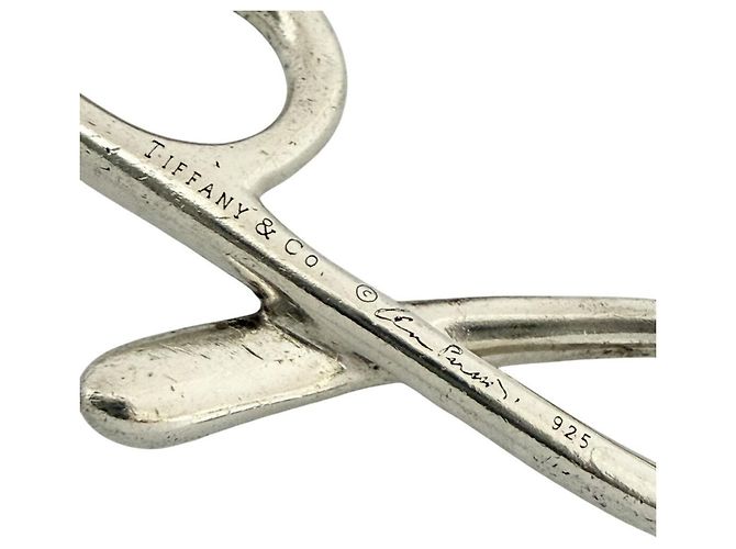 Tiffany & Co Portachiavi Iniziale H Tiffany in Argento 925 - vista 8