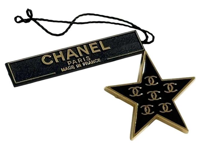 Timeless Spilla Pin Coco Mark da Donna di Chanel Nero D'oro - vista 10