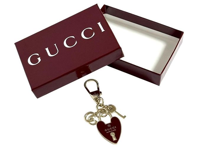 Portachiavi in metallo a forma di cuore per donne Gucci - vista 10