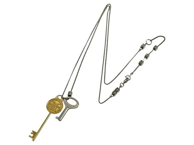 Collana con Pendente a Chiave LV Louis Vuitton - vista 2