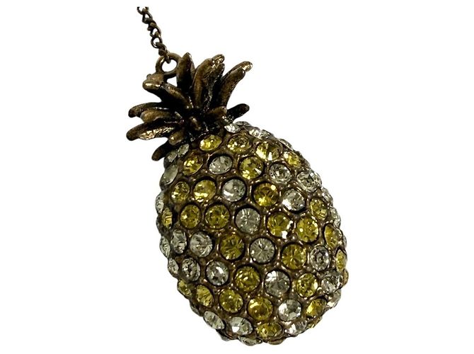 Orecchini a filo a forma di ananas da donna Gucci - vista 2