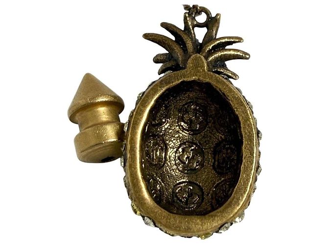 Orecchini a filo a forma di ananas da donna Gucci - vista 4