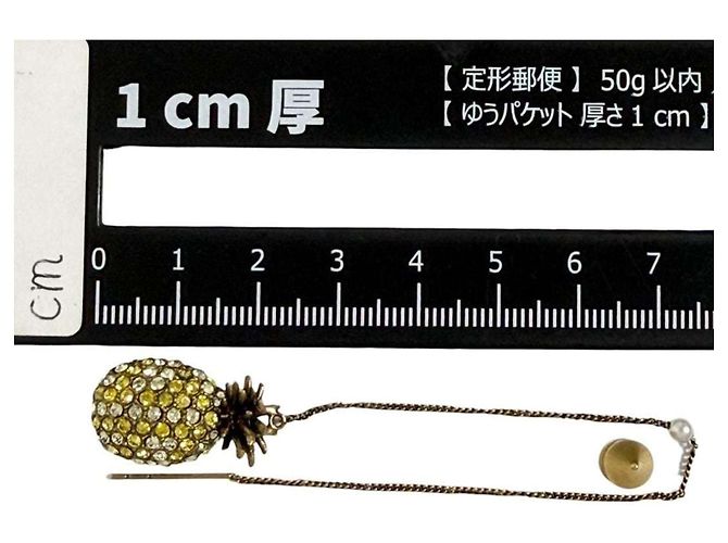 Orecchini a filo a forma di ananas da donna Gucci - vista 9
