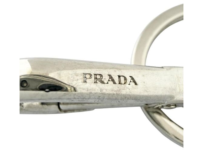 Portachiavi Skull da Uomo Prada Nero - vista 9