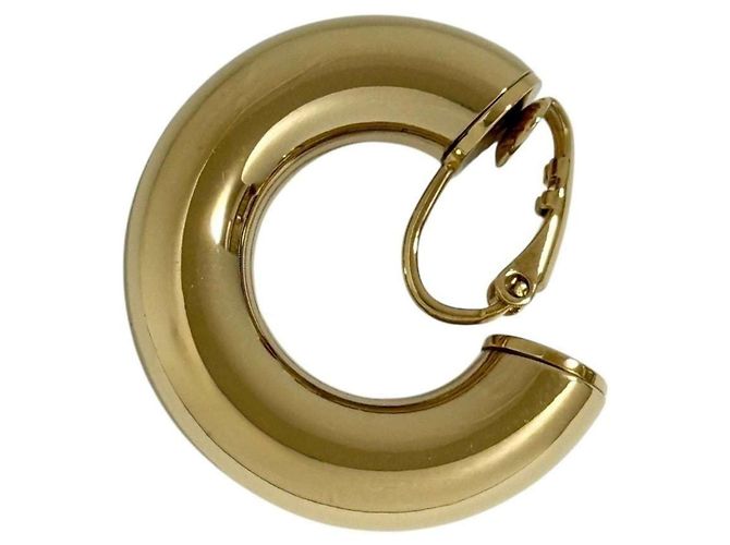 Orecchini a clip in oro da donna Gucci D'oro - vista 2