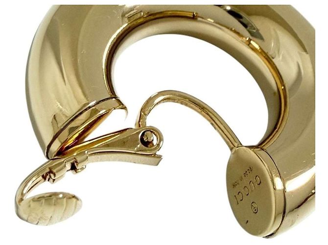 Orecchini a clip in oro da donna Gucci D'oro - vista 5