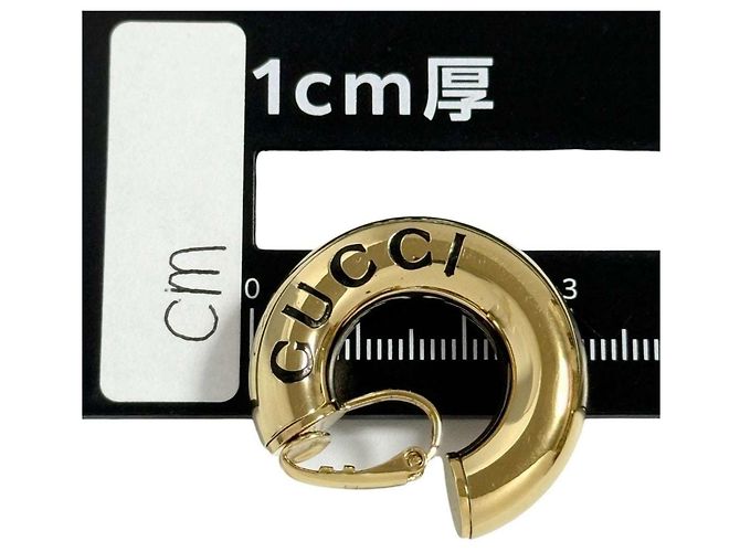 Orecchini a clip in oro da donna Gucci D'oro - vista 7