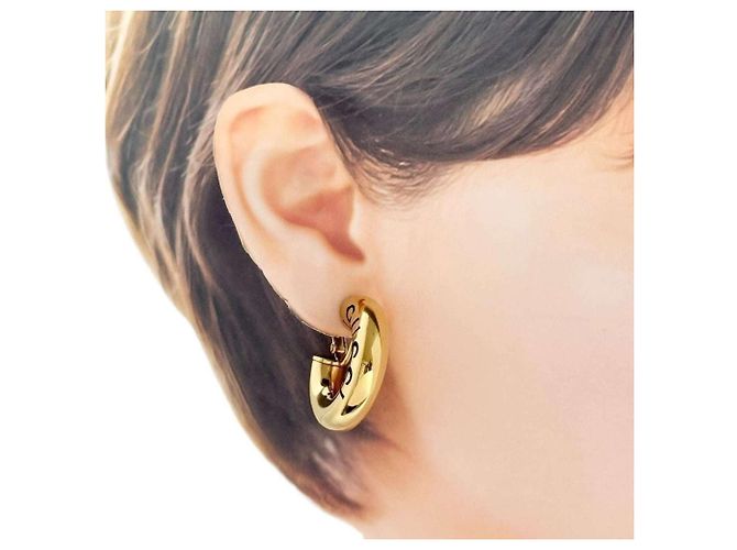 Orecchini a clip in oro da donna Gucci D'oro - vista 8