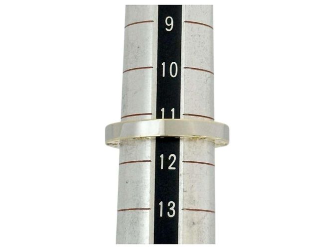 Anello Icon Band Gucci in acciaio e oro giallo - vista 9