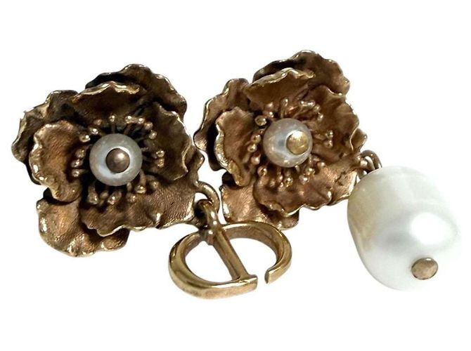 Orecchini D Millefiori di Christian Dior - vista 3