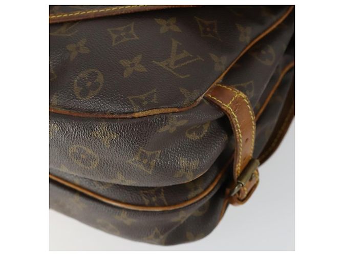 LOUIS VUITTON Borsa a Spalla Monogram Saumur 30 M42256 LV Auth 154252 Monogramma - vista 15