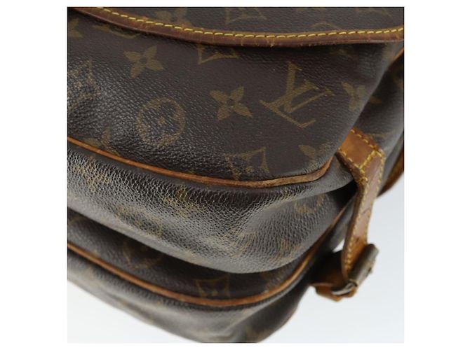 LOUIS VUITTON Borsa a Spalla Monogram Saumur 30 M42256 LV Auth 154252 Monogramma - vista 17