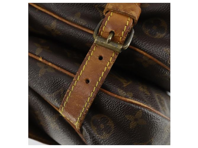 LOUIS VUITTON Borsa a Spalla Monogram Saumur 30 M42256 LV Auth 154252 Monogramma - vista 19