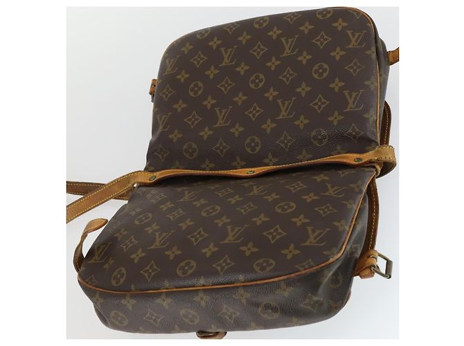 LOUIS VUITTON Borsa a Spalla Monogram Saumur 30 M42256 LV Auth 154252 Monogramma - vista 20