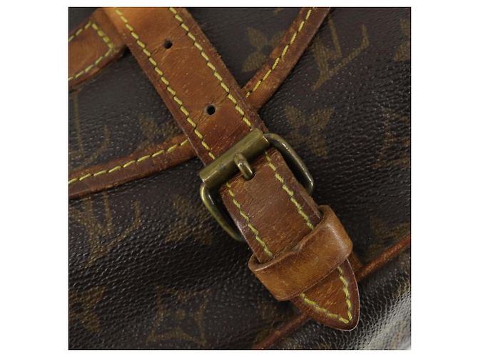 LOUIS VUITTON Borsa a Spalla Monogram Saumur 30 M42256 LV Auth 154252 Monogramma - vista 21