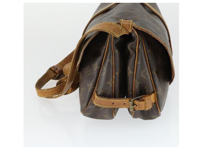 LOUIS VUITTON Borsa a Spalla Monogram Saumur 30 M42256 LV Auth 154252 Monogramma - vista 3