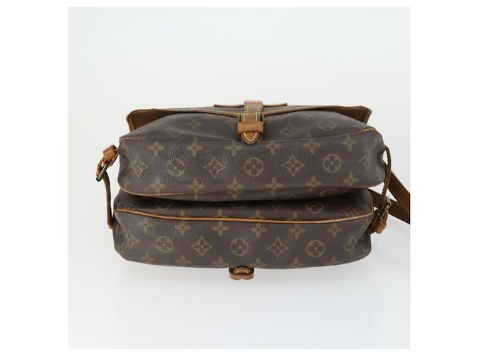 LOUIS VUITTON Borsa a Spalla Monogram Saumur 30 M42256 LV Auth 154252 Monogramma - vista 5