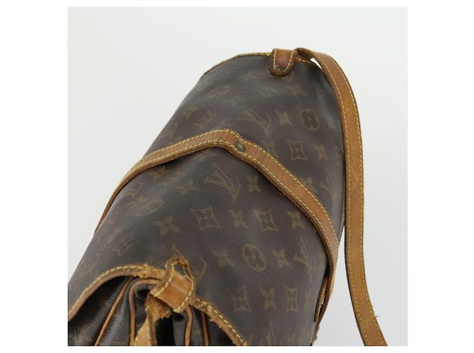 LOUIS VUITTON Borsa a Spalla Monogram Saumur 30 M42256 LV Auth 154252 Monogramma - vista 6