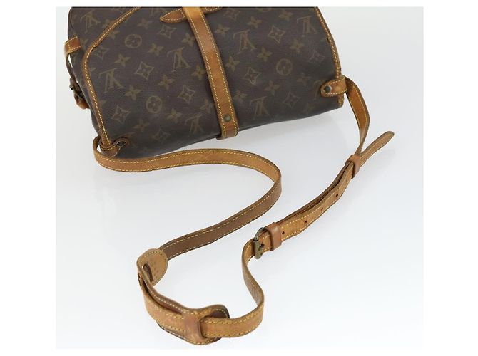 LOUIS VUITTON Borsa a Spalla Monogram Saumur 30 M42256 LV Auth 154252 Monogramma - vista 7