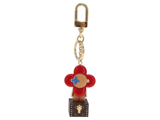 LOUIS VUITTON Monogram Vivienne Portachiavi Charm Rosso M67394 LV Auth 162914SAM Monogramma - vista 13