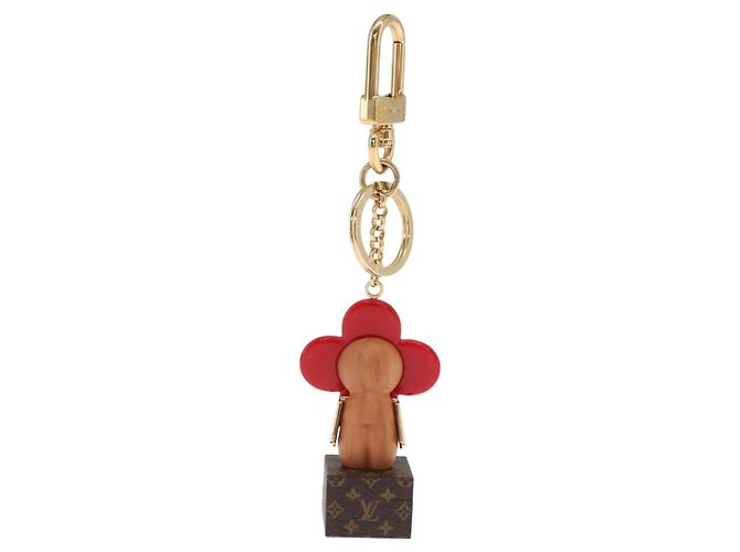 LOUIS VUITTON Monogram Vivienne Portachiavi Charm Rosso M67394 LV Auth 162914SAM Monogramma - vista 2