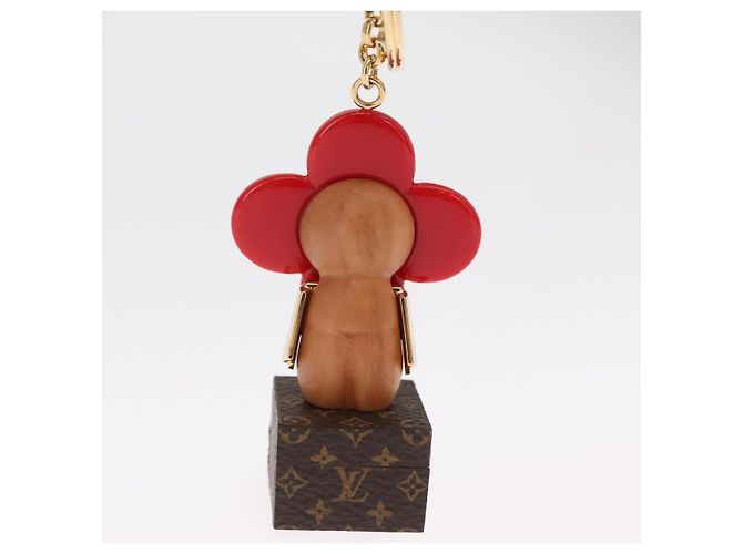LOUIS VUITTON Monogram Vivienne Portachiavi Charm Rosso M67394 LV Auth 162914SAM Monogramma - vista 4
