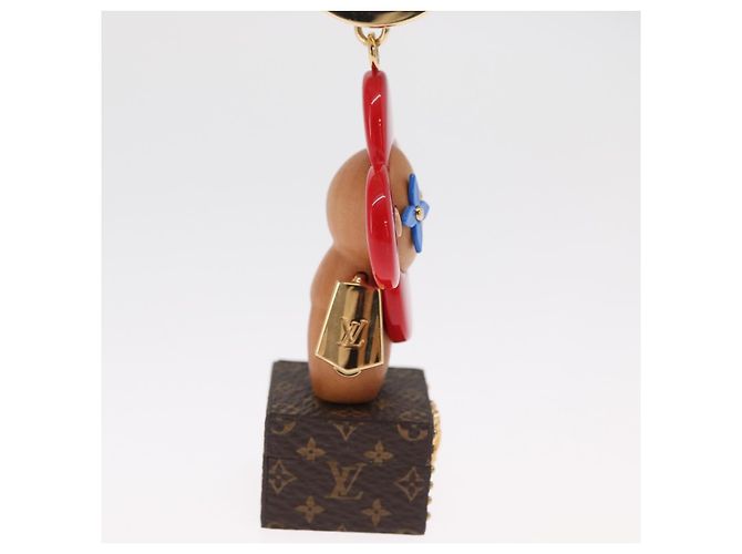 LOUIS VUITTON Monogram Vivienne Portachiavi Charm Rosso M67394 LV Auth 162914SAM Monogramma - vista 6