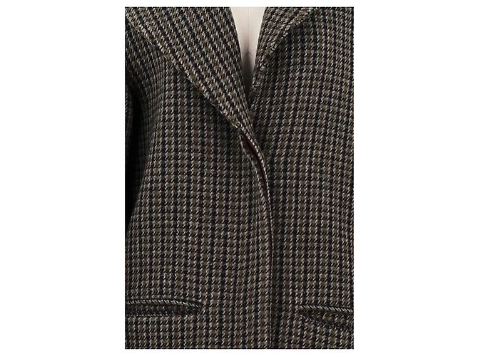 Soeur Abrigo de lana marrón - vista 3
