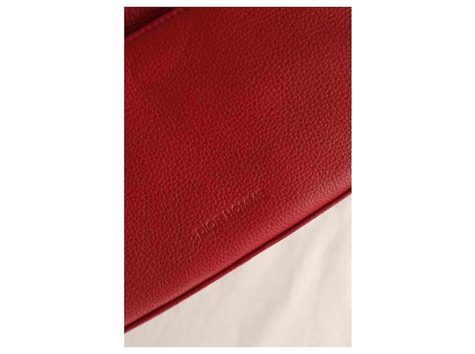 Dior Borsa in pelle rossa Rosso - vista 2