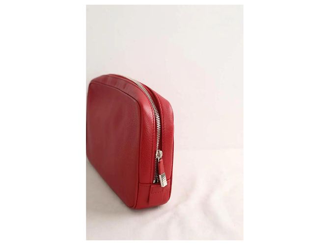 Dior Borsa in pelle rossa Rosso - vista 3