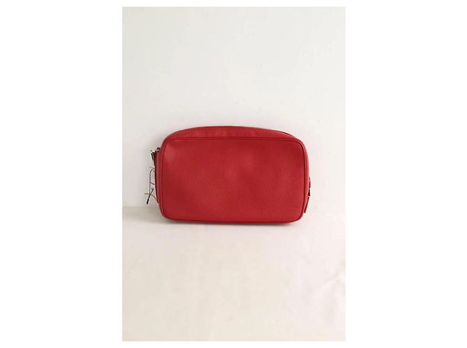 Dior Borsa in pelle rossa Rosso - vista 4