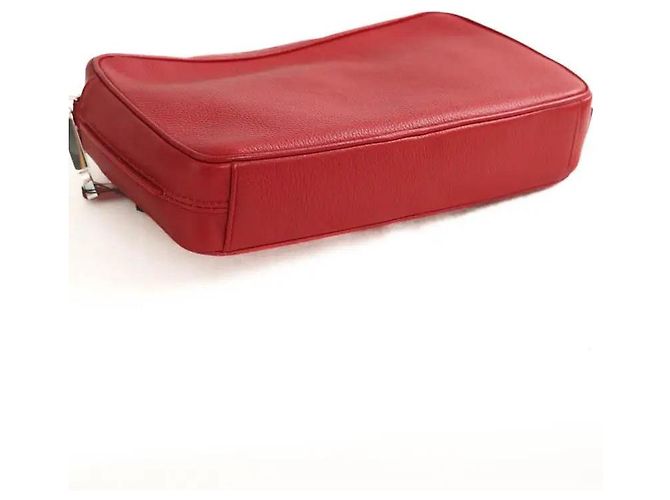 Dior Borsa in pelle rossa Rosso - vista 5