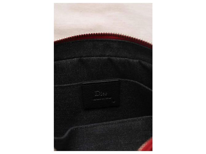 Dior Borsa in pelle rossa Rosso - vista 6