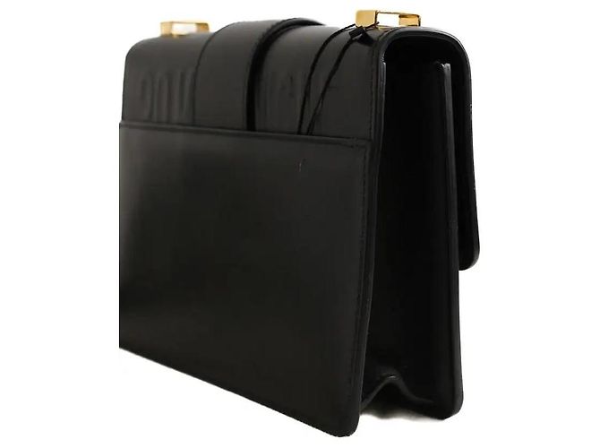 Dior Borsa a tracolla in pelle nera Nero - vista 3